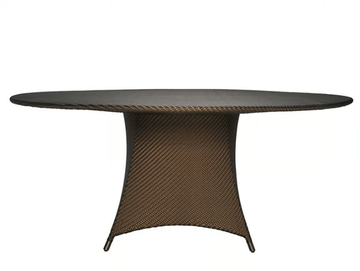 AMARI - Round JanusFiber® garden table by JANUS et Cie - view 2